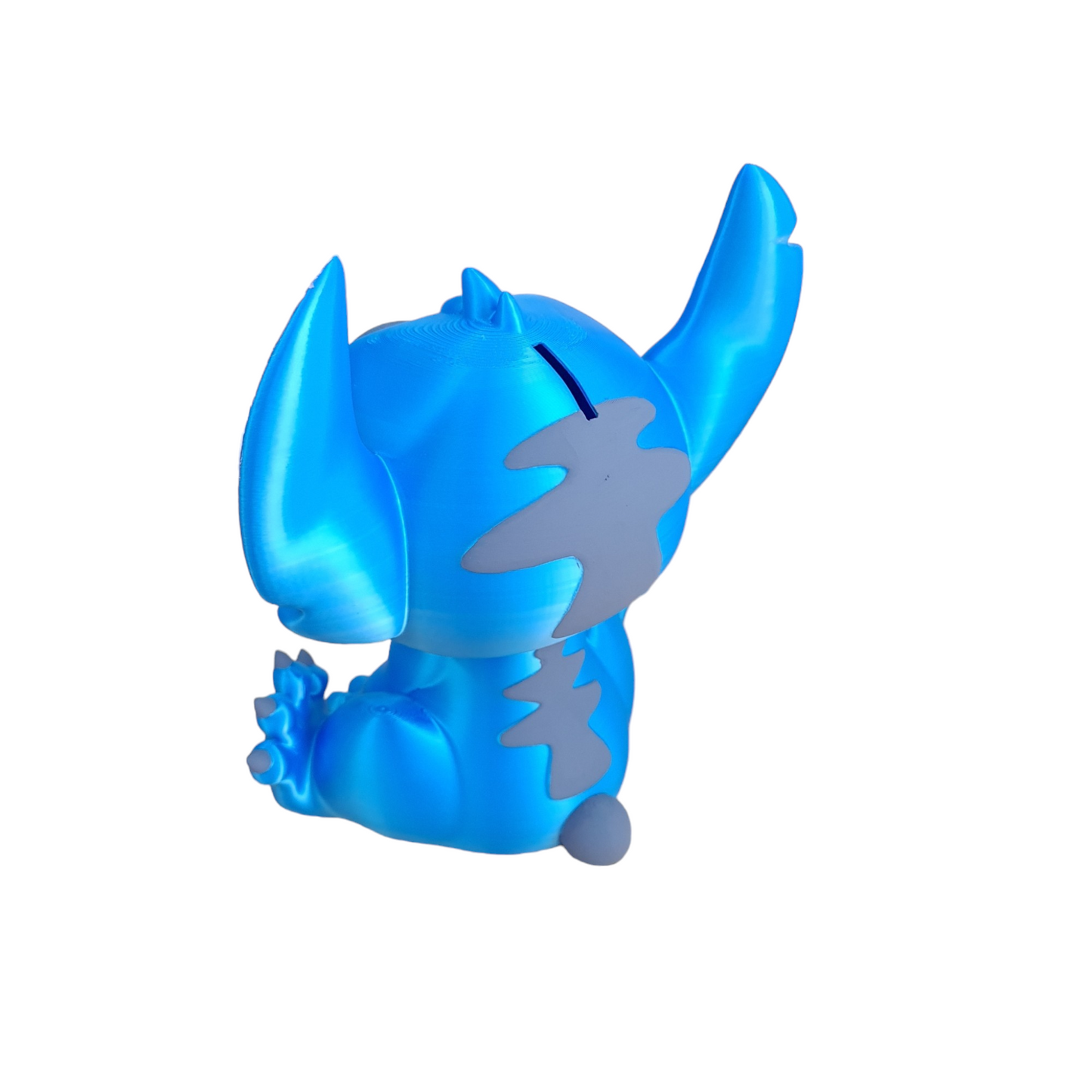 Alcancía de Stitch impresa en 3D