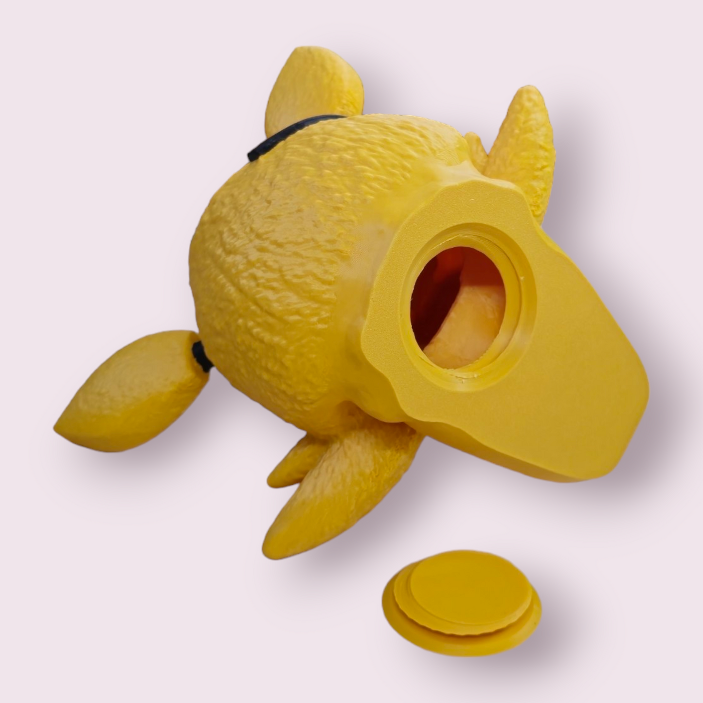Alcancía de Foxy de FNAF impresa en 3D