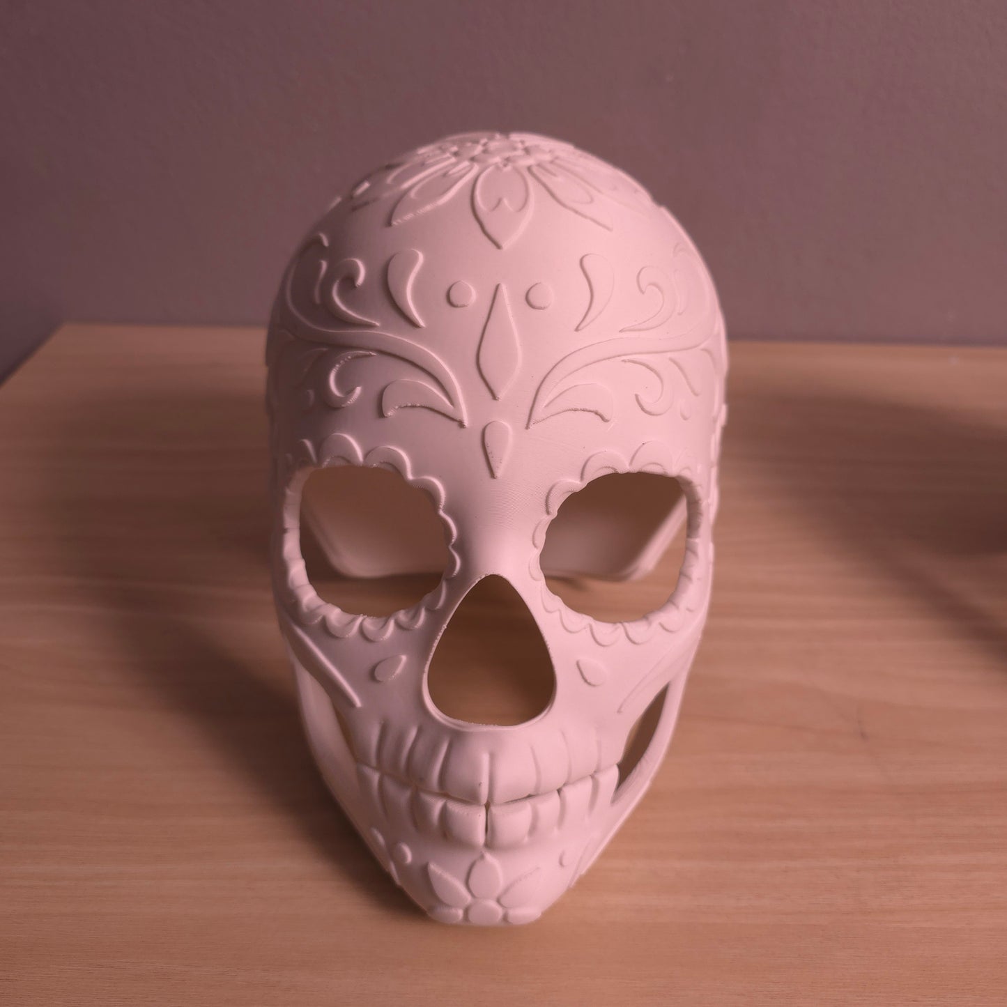 Mascara magnetica de Catrina impresa en 3D