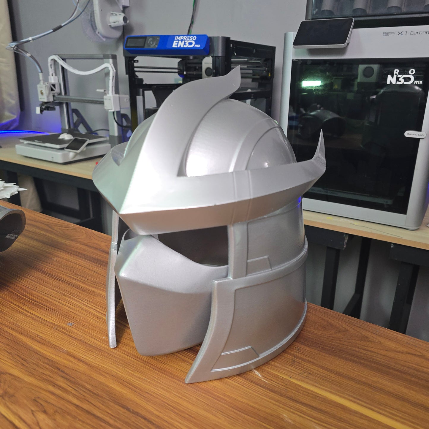 Armadura completa impresa en 3D de Shredder, destructor de las tortugas ninja