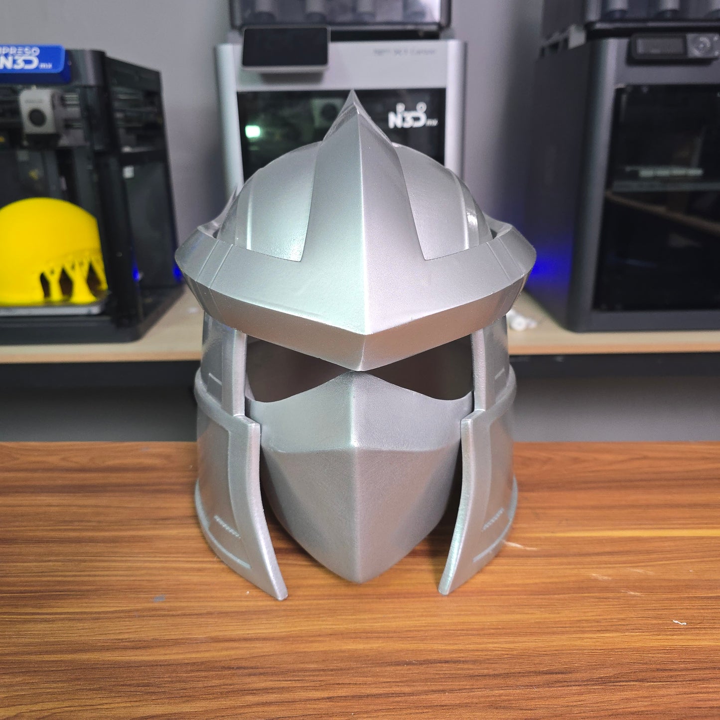 Armadura completa impresa en 3D de Shredder, destructor de las tortugas ninja