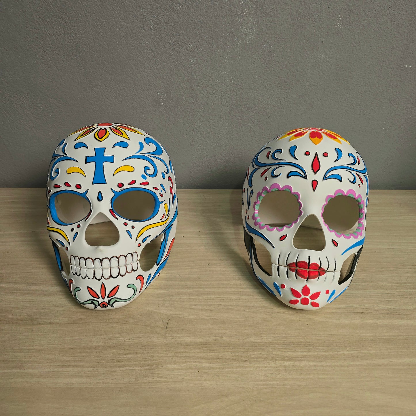 Mascara magnetica de Catrina impresa en 3D