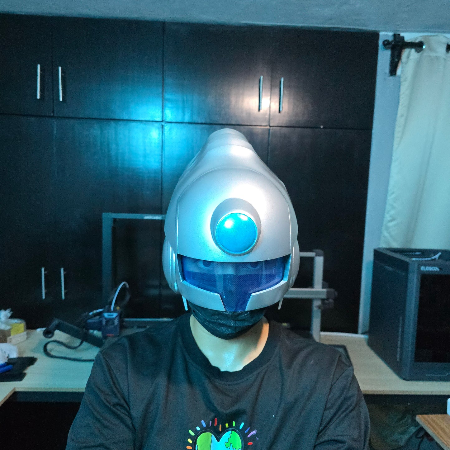 Casco magnético del personaje The Maker "La versión malvada de Reed Richards" impreso en 3d