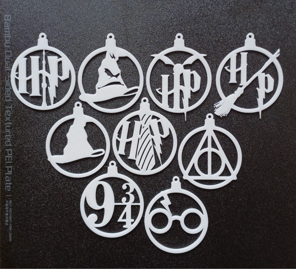 Adornos navideños de Harry Potter