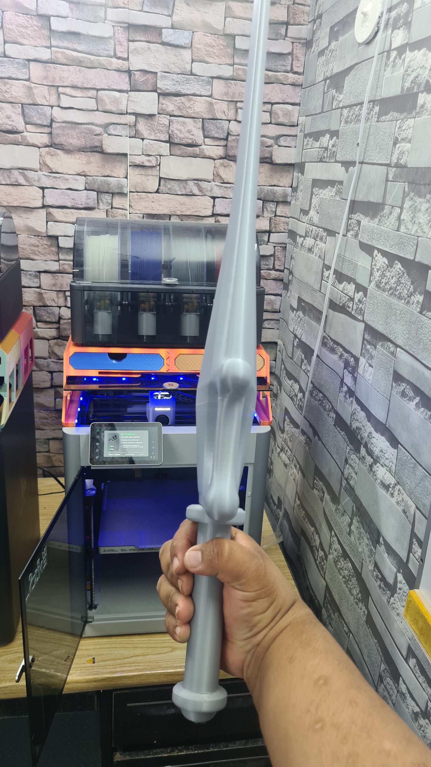 Espada de He-Man impresa en 3D