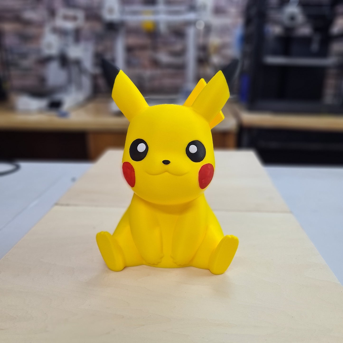 Alcancía de Pikachu impresa en 3D