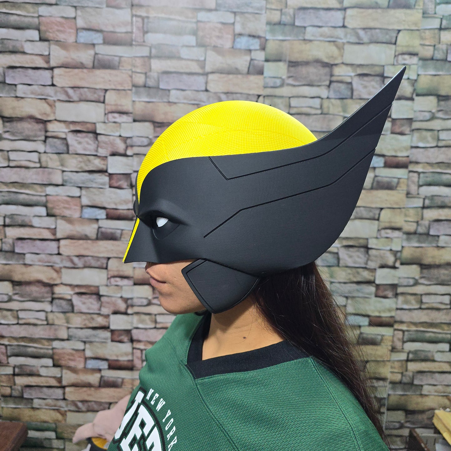 Casco de Wolverine impreso en 3D