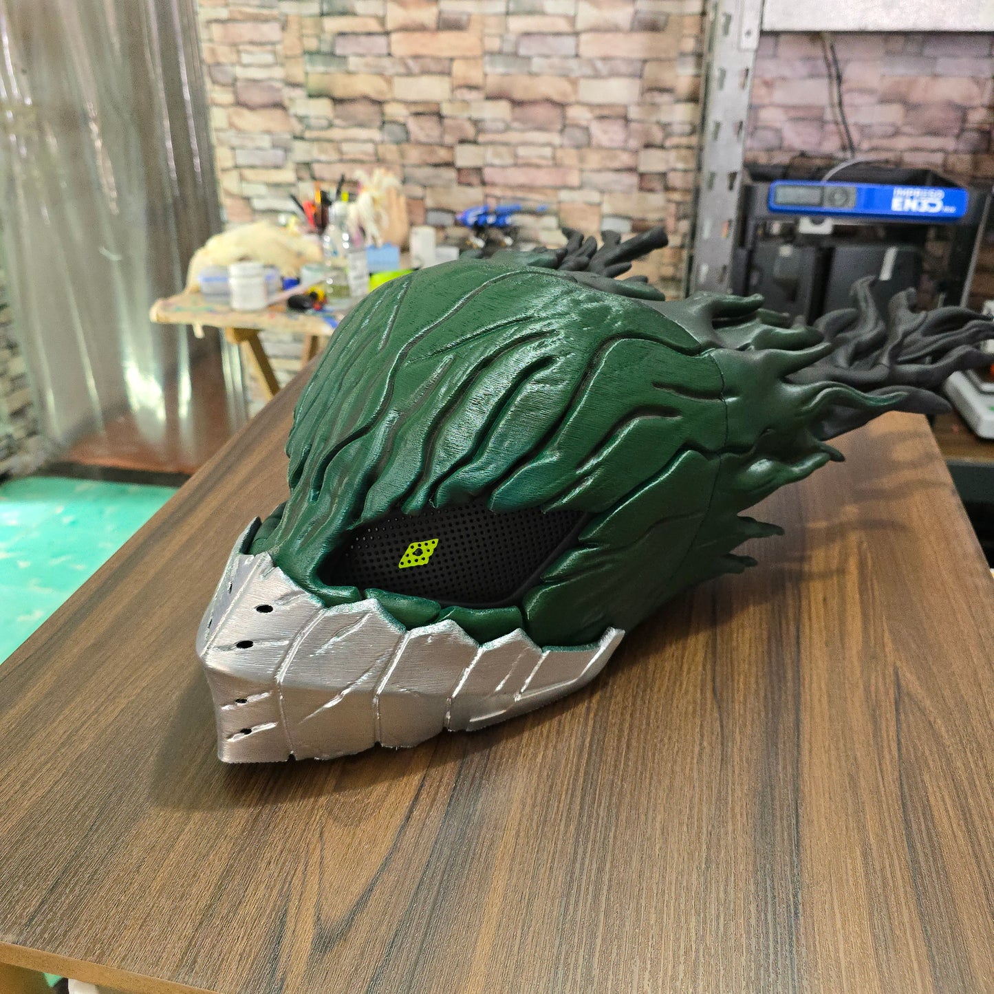 Casco magnético de Deku Vigilante impreso en 3D