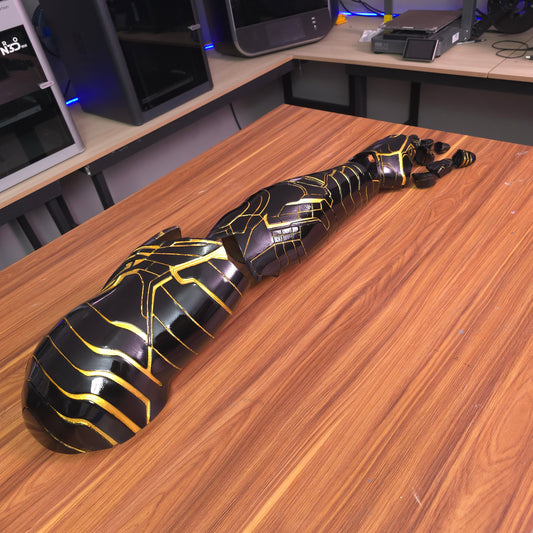 Brazo del soldado del invierno (Vibranium) impreso en 3D