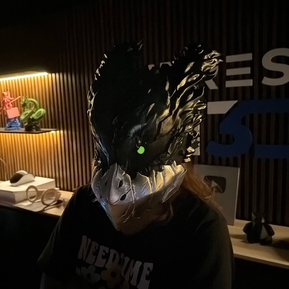 Máscara magnética de Deku Vigilante V2