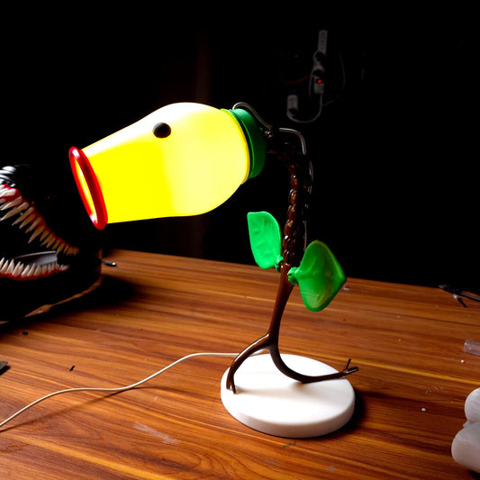 Lampara de Bellsprout impresa en 3D