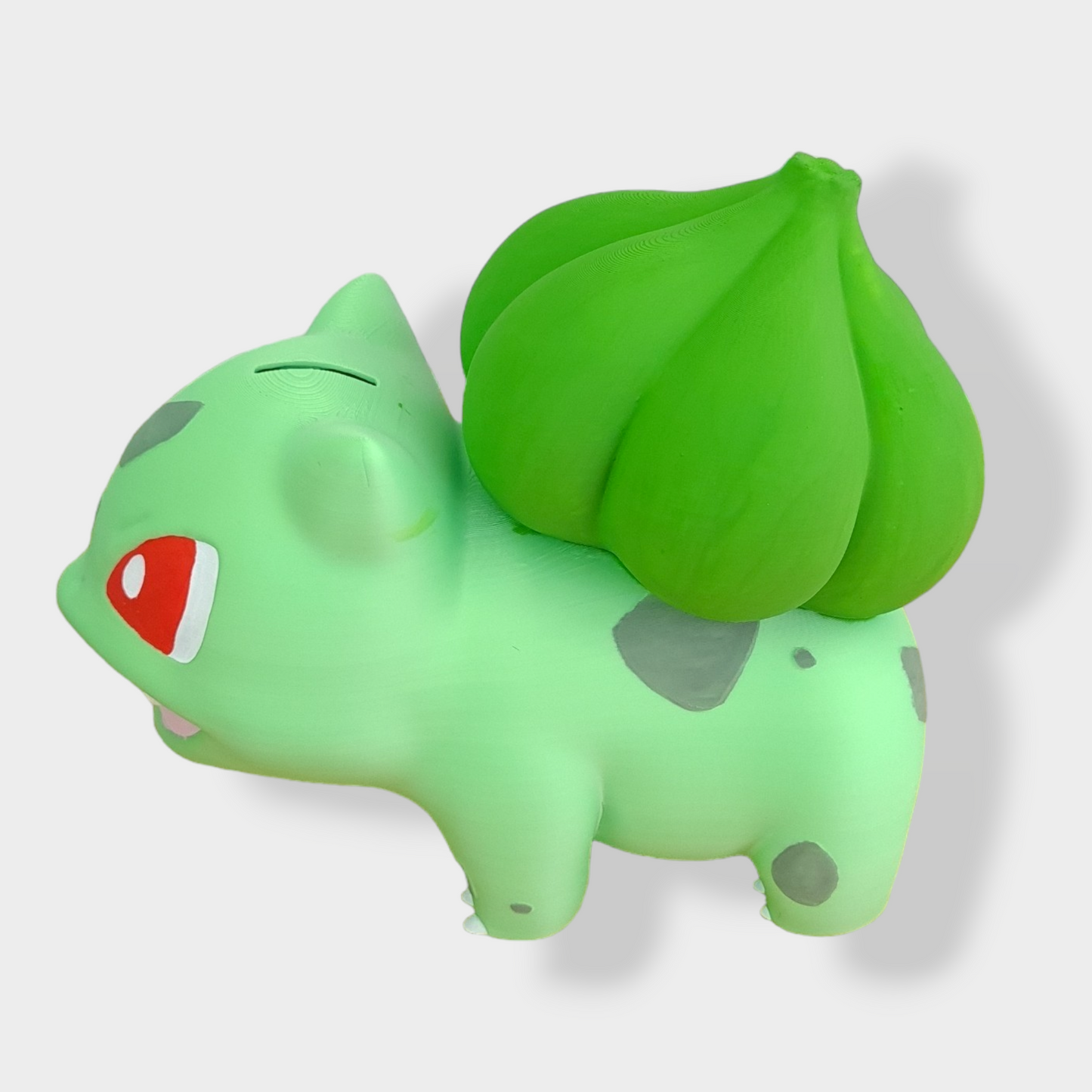 Alcancía de Bulbasaur impresa en 3D