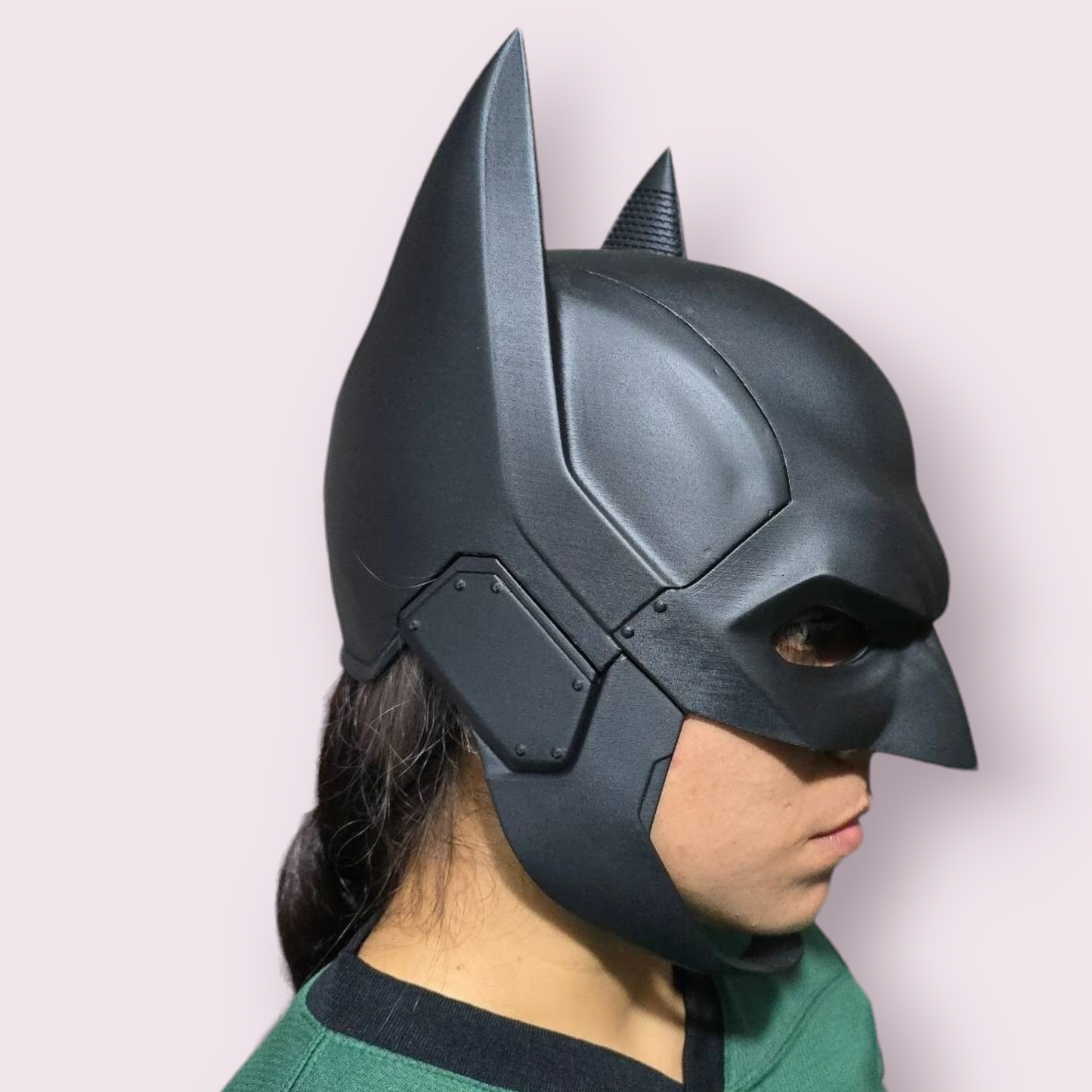 Casco de Batman magnetico impreso en 3D