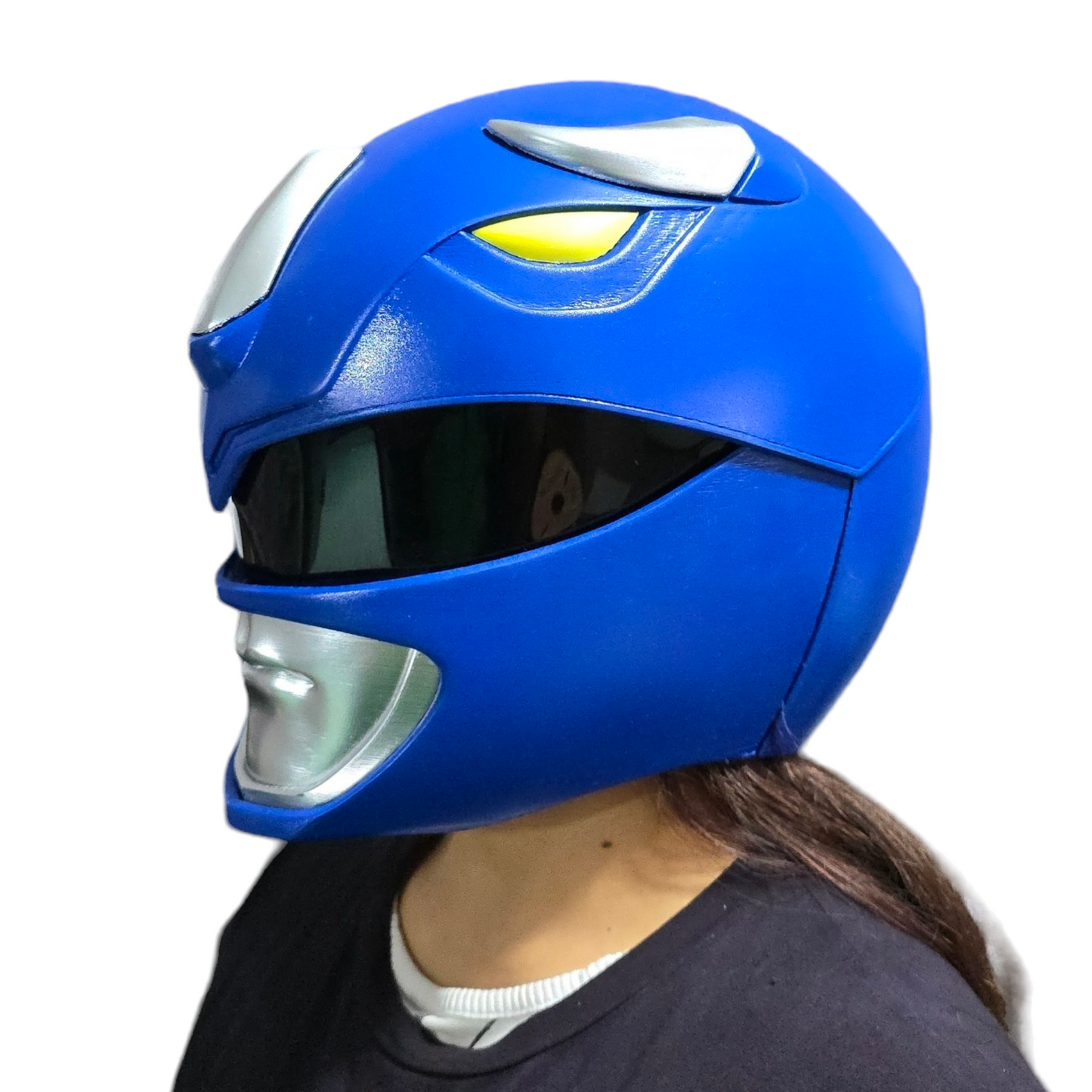 Casco magnético de Power Ranger Blue